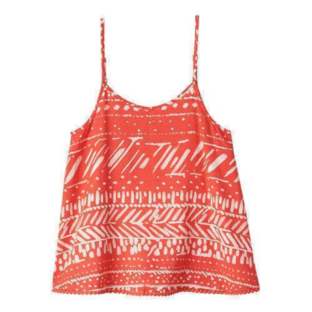 Mudd Crochet-Trim Swing Crop Tank - Girls' Plus